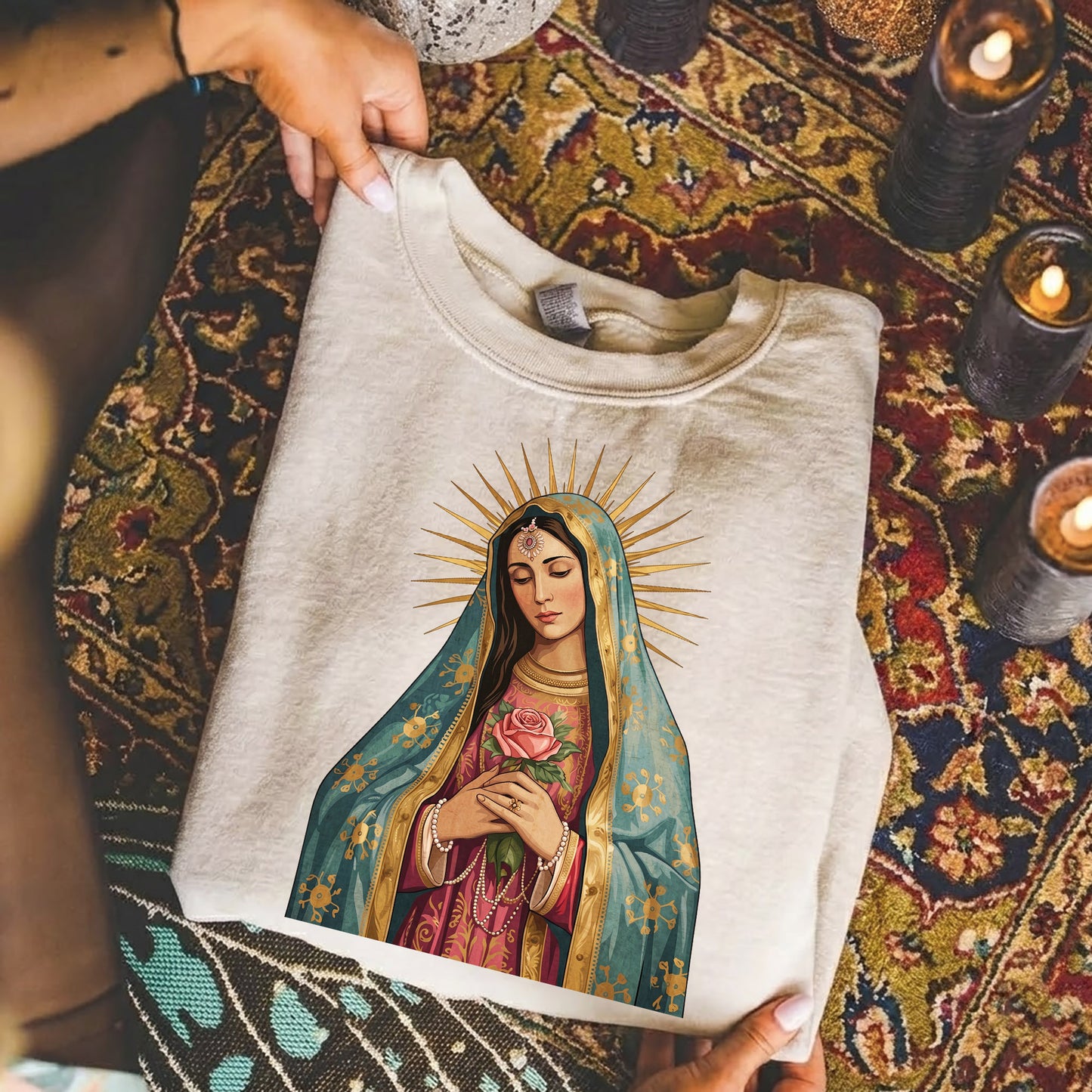 Our Lady of Quiet Grace – Unisex Tshirt / Hoodie / Sweatshirt