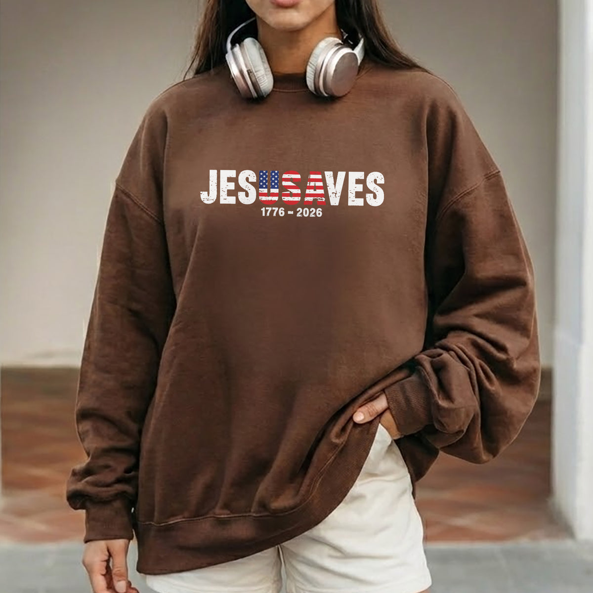 Jesus Saves America 250 Years Patriotic – Unisex Tshirt / Hoodie / Sweatshirt