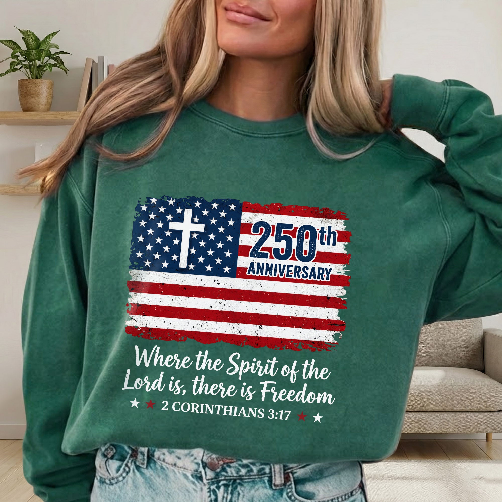 Where the Spirit of the Lord Is Freedom – Unisex Tshirt / Hoodie / Sweatshirt