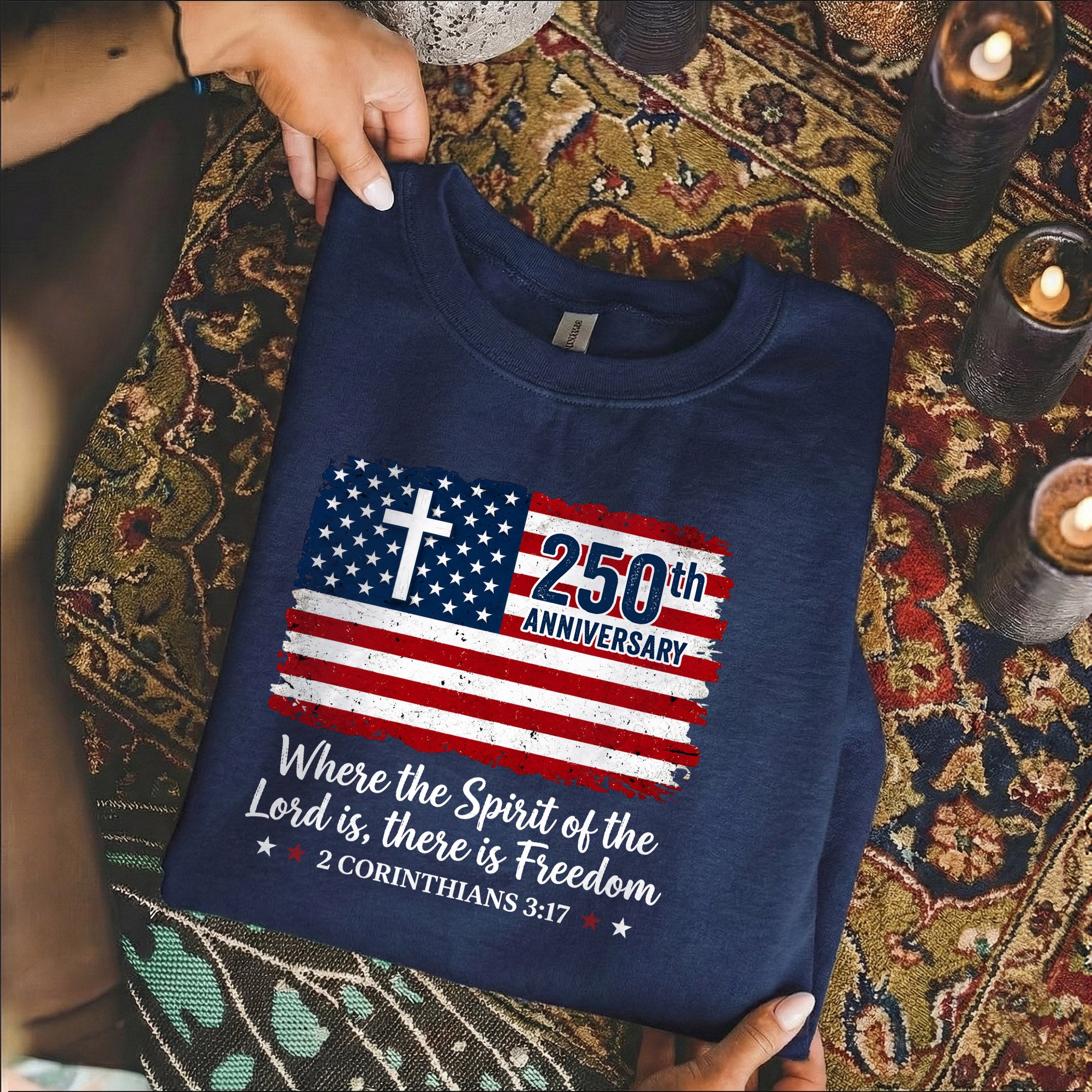 Where the Spirit of the Lord Is Freedom – Unisex Tshirt / Hoodie / Sweatshirt