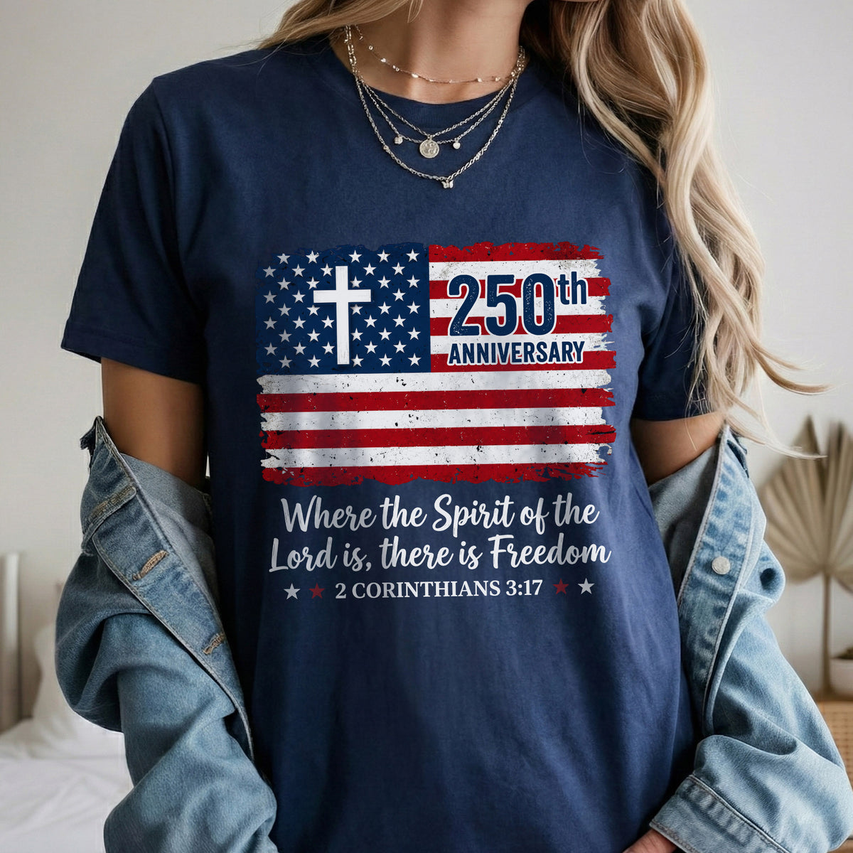 Where the Spirit of the Lord Is Freedom – Unisex Tshirt / Hoodie / Sweatshirt