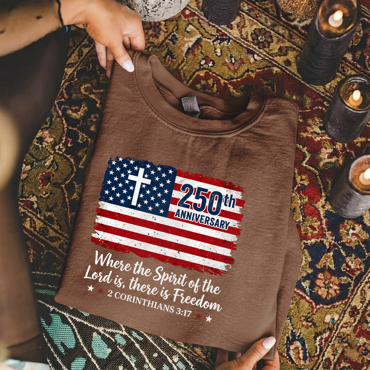 Where the Spirit of the Lord Is Freedom – Unisex Tshirt / Hoodie / Sweatshirt