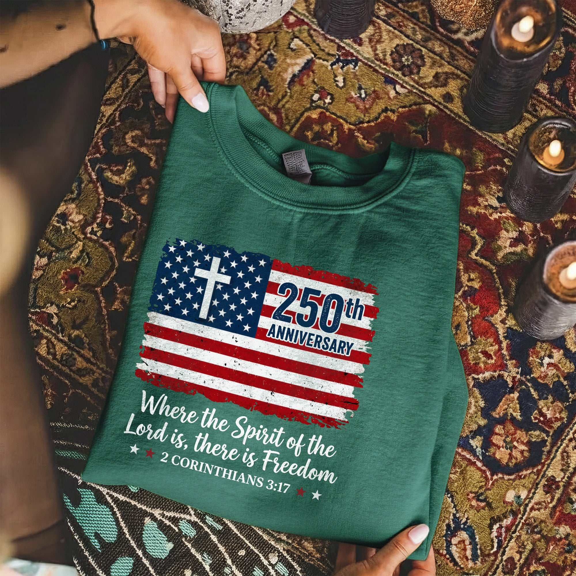 Where the Spirit of the Lord Is Freedom – Unisex Tshirt / Hoodie / Sweatshirt