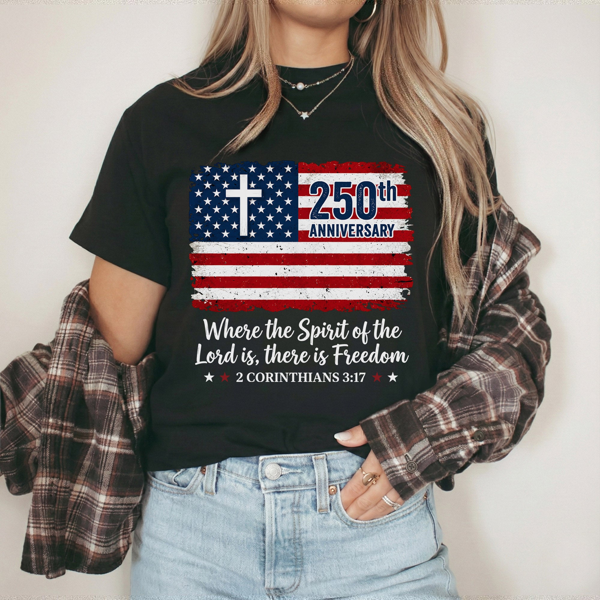 Where the Spirit of the Lord Is Freedom – Unisex Tshirt / Hoodie / Sweatshirt