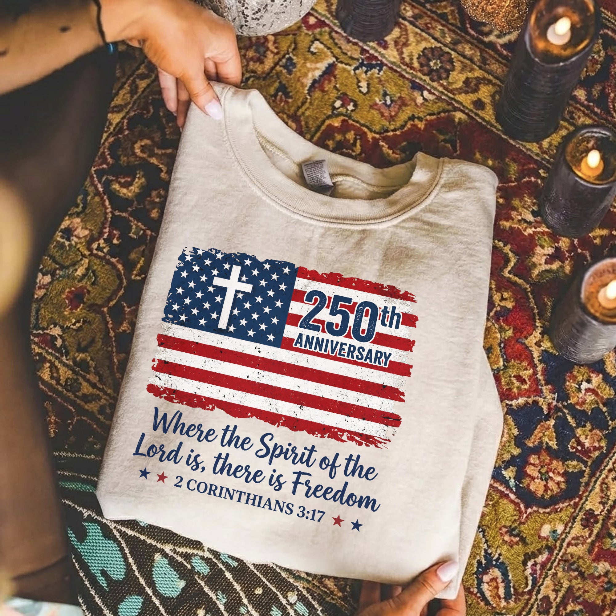 Where the Spirit of the Lord Is Freedom – Unisex Tshirt / Hoodie / Sweatshirt