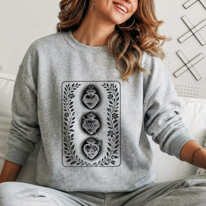 Three Sacred Hearts – Unisex Tshirt / Hoodie / Sweatshirt