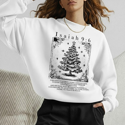 Isaiah 9:6 Christmas Tree Christian – Unisex Tshirt / Hoodie / Sweatshirt