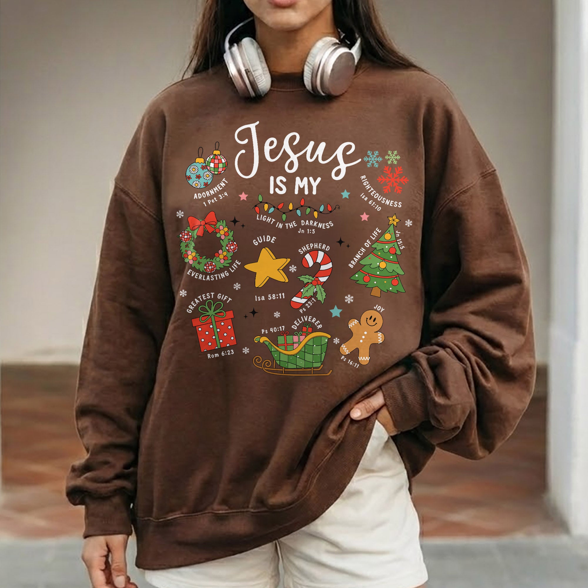 Jesus Is My Christmas Joy – Unisex Tshirt / Hoodie / Sweatshirt