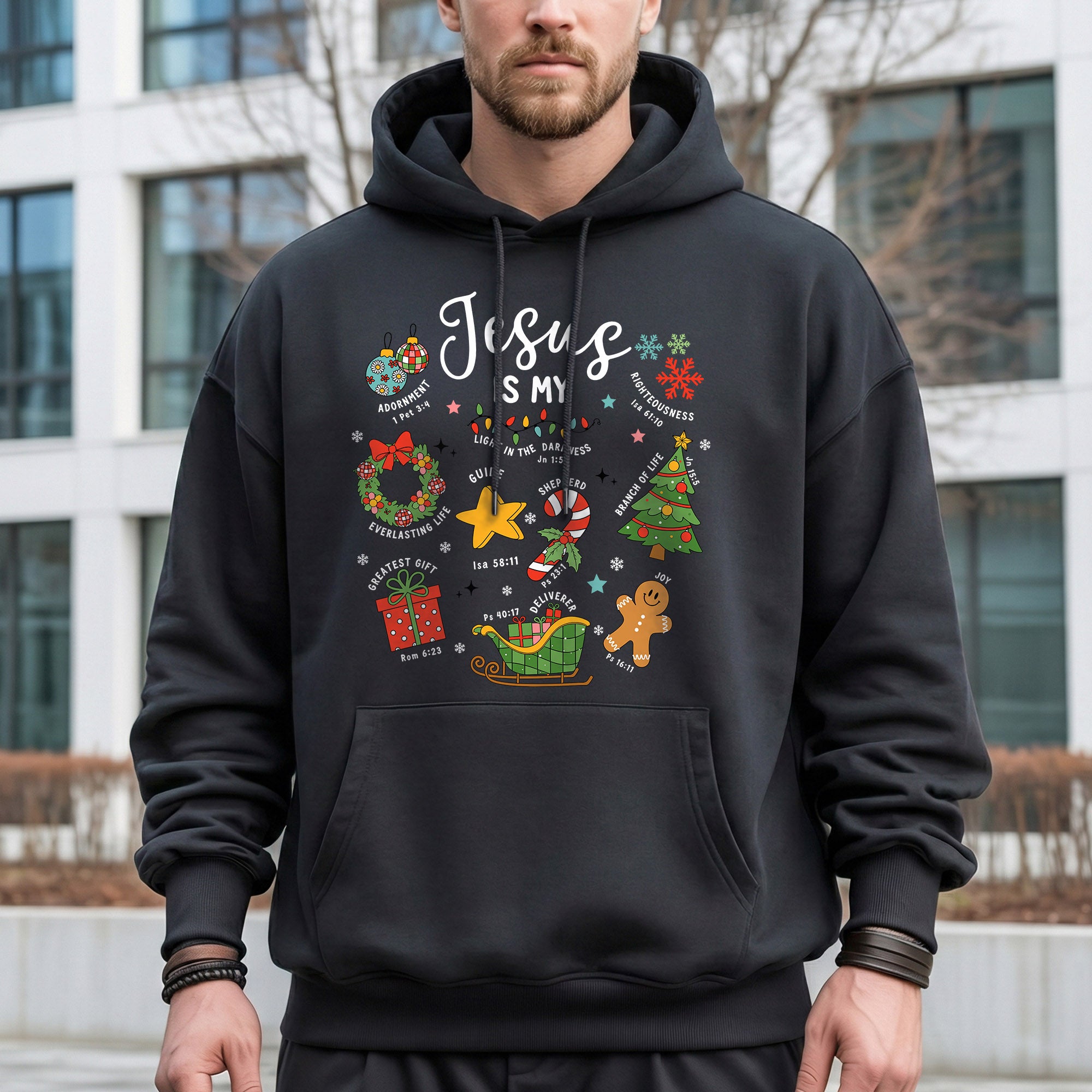 Jesus Is My Christmas Joy – Unisex Tshirt / Hoodie / Sweatshirt