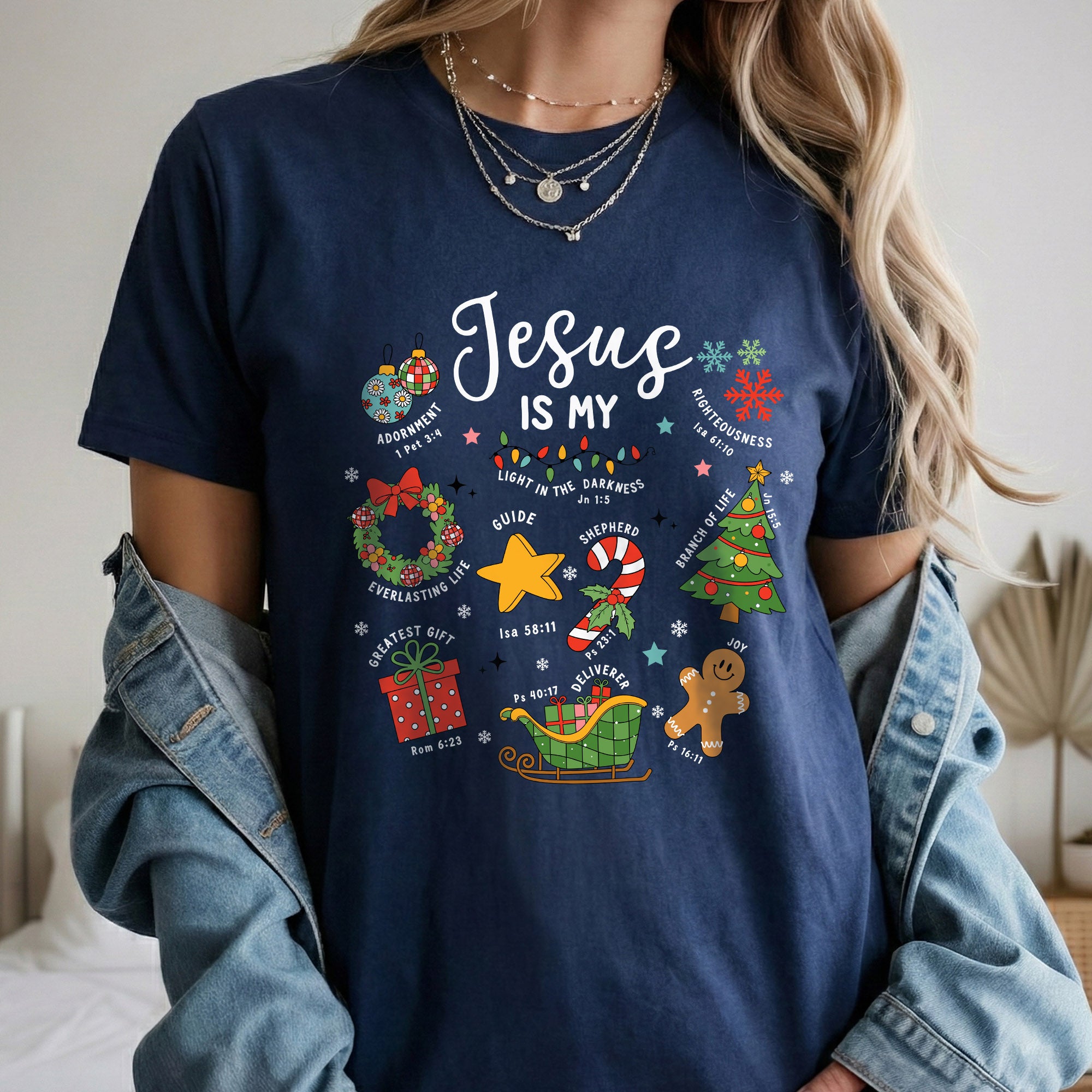 Jesus Is My Christmas Joy – Unisex Tshirt / Hoodie / Sweatshirt