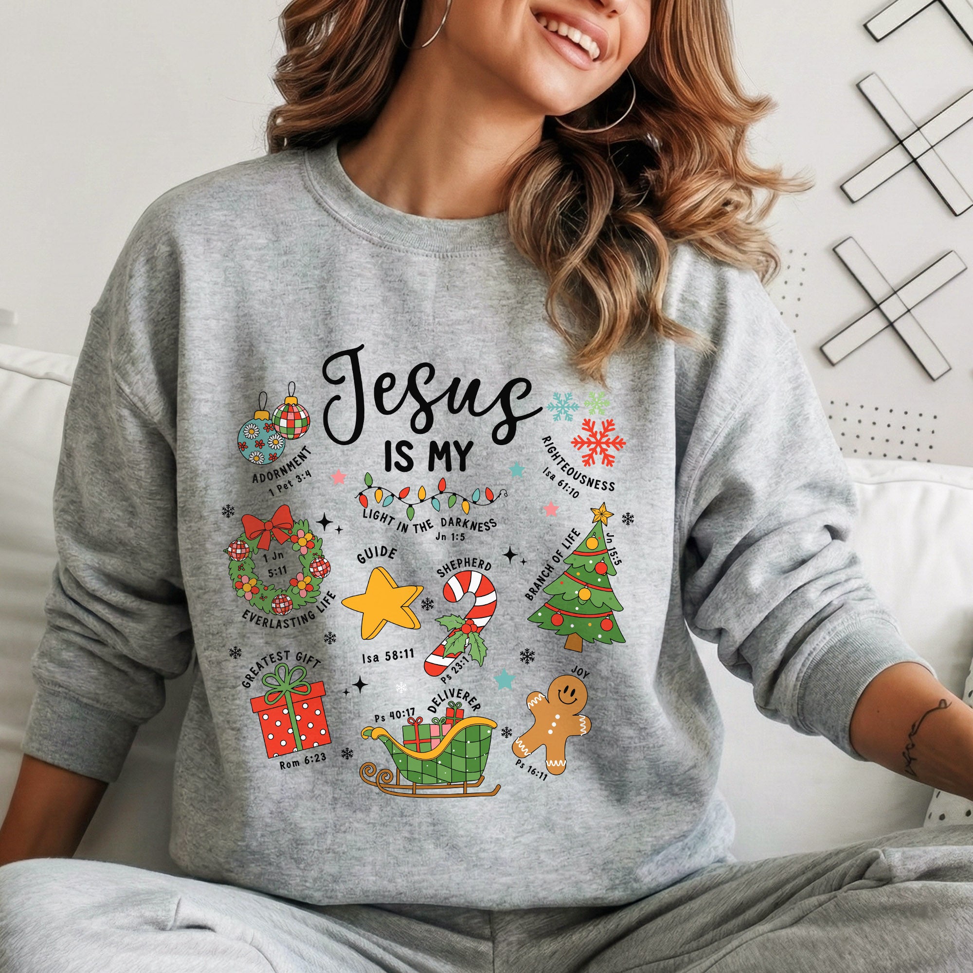 Jesus Is My Christmas Joy – Unisex Tshirt / Hoodie / Sweatshirt