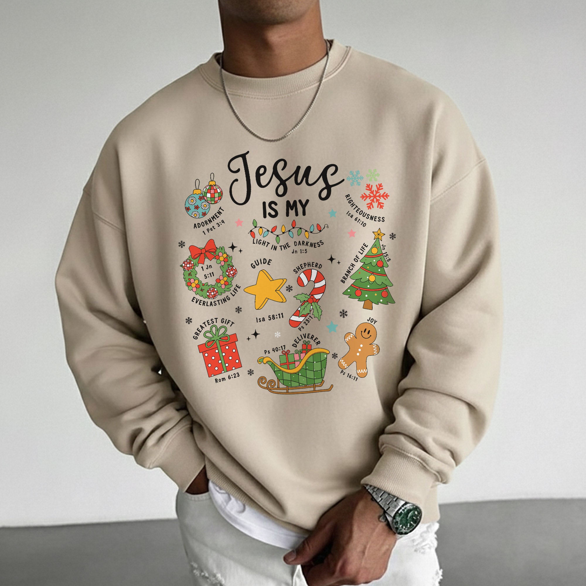 Jesus Is My Christmas Joy – Unisex Tshirt / Hoodie / Sweatshirt