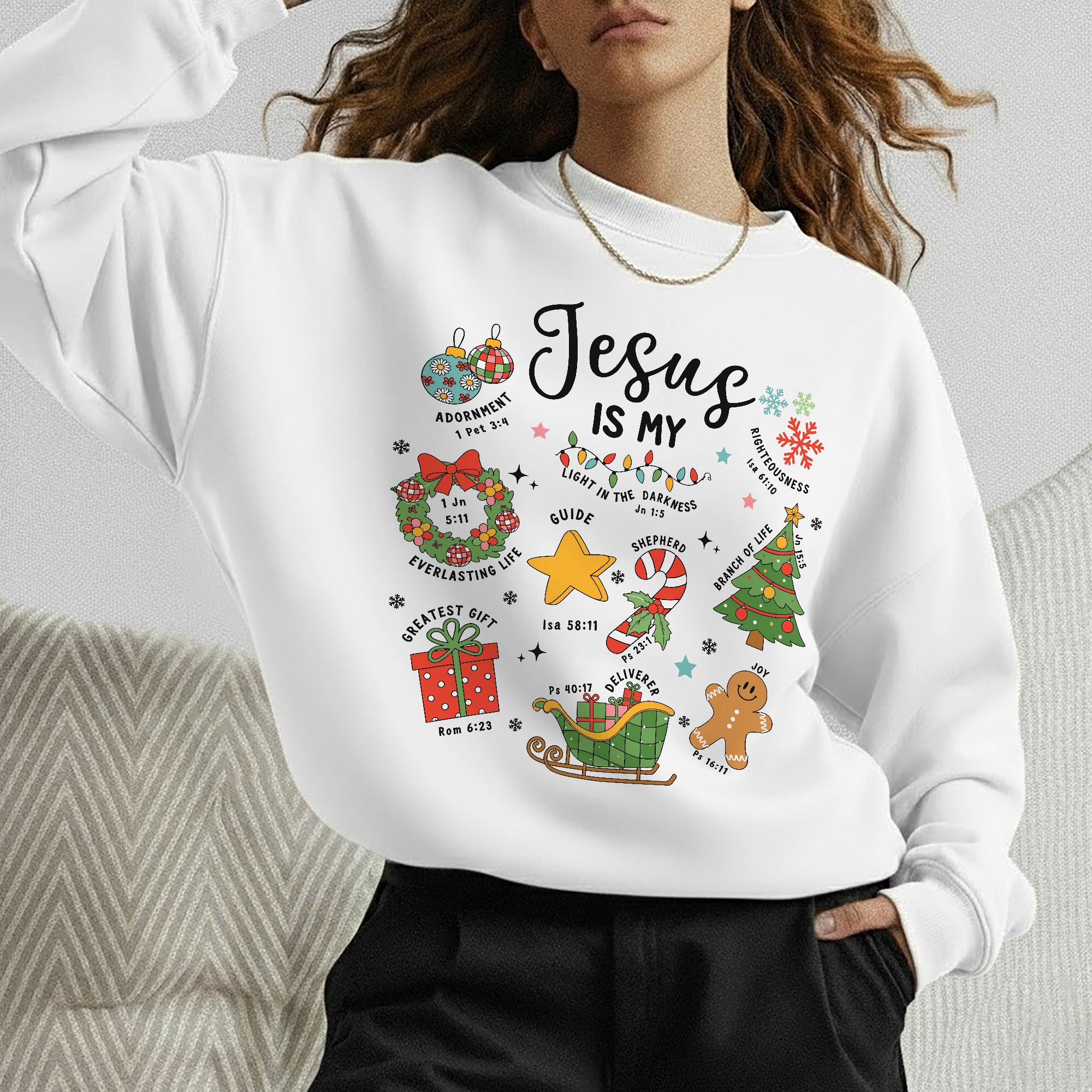 Jesus Is My Christmas Joy – Unisex Tshirt / Hoodie / Sweatshirt