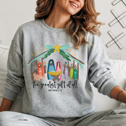 Born Is The Savior Nativity Christian – Unisex Tshirt / Hoodie / Sweatshirt