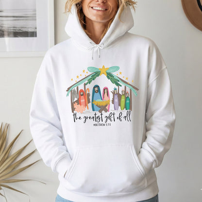 Born Is The Savior Nativity Christian – Unisex Tshirt / Hoodie / Sweatshirt