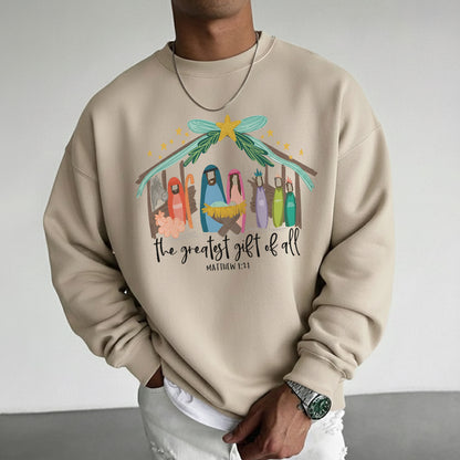 Born Is The Savior Nativity Christian – Unisex Tshirt / Hoodie / Sweatshirt