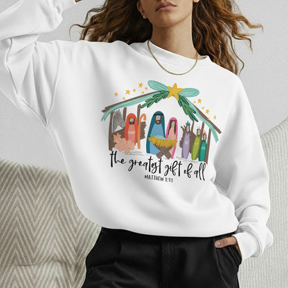 Born Is The Savior Nativity Christian – Unisex Tshirt / Hoodie / Sweatshirt