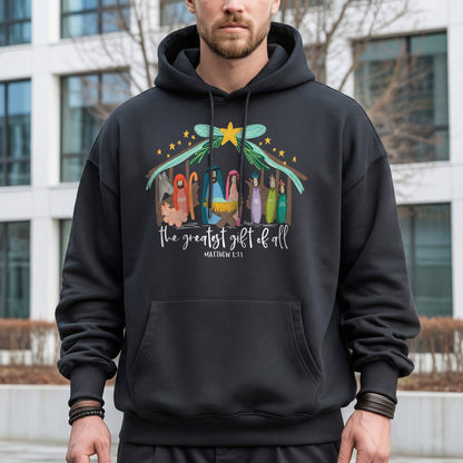 Born Is The Savior Nativity Christian – Unisex Tshirt / Hoodie / Sweatshirt