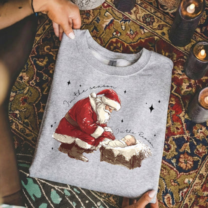 In The Season I’m The Reason Christian Christmas – Unisex Tshirt / Hoodie / Sweatshirt