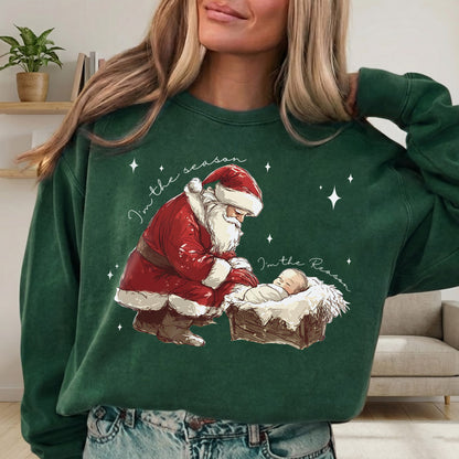 In The Season I’m The Reason Christian Christmas – Unisex Tshirt / Hoodie / Sweatshirt