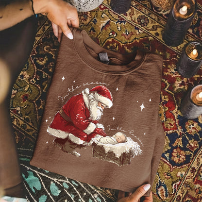 In The Season I’m The Reason Christian Christmas – Unisex Tshirt / Hoodie / Sweatshirt