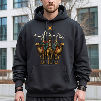 Three Wise Men Riding Camel – Unisex Tshirt / Hoodie / Sweatshirt