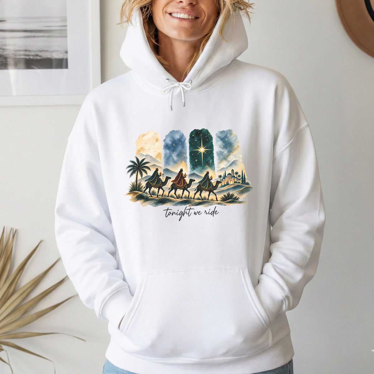 Tonight We Ride Three Wise Men Christian -  Unisex Tshirt / Hoodie / Sweatshirt