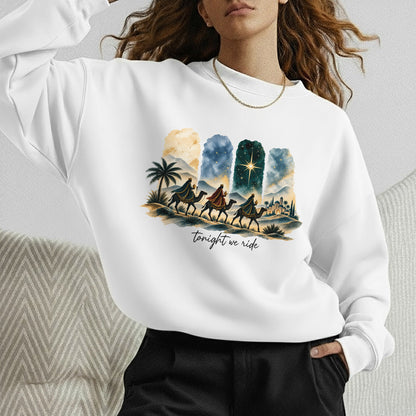 Tonight We Ride Three Wise Men Christian -  Unisex Tshirt / Hoodie / Sweatshirt