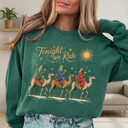 Star Caravan Christmas Christian -  Unisex Tshirt / Hoodie / Sweatshirt