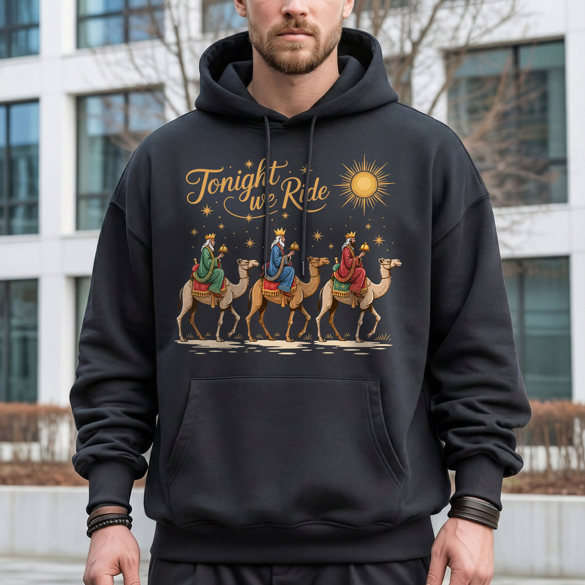 Star Caravan Christmas Christian -  Unisex Tshirt / Hoodie / Sweatshirt
