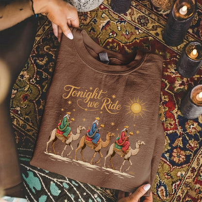 Star Caravan Christmas Christian -  Unisex Tshirt / Hoodie / Sweatshirt