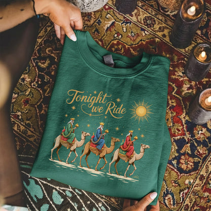 Star Caravan Christmas Christian -  Unisex Tshirt / Hoodie / Sweatshirt
