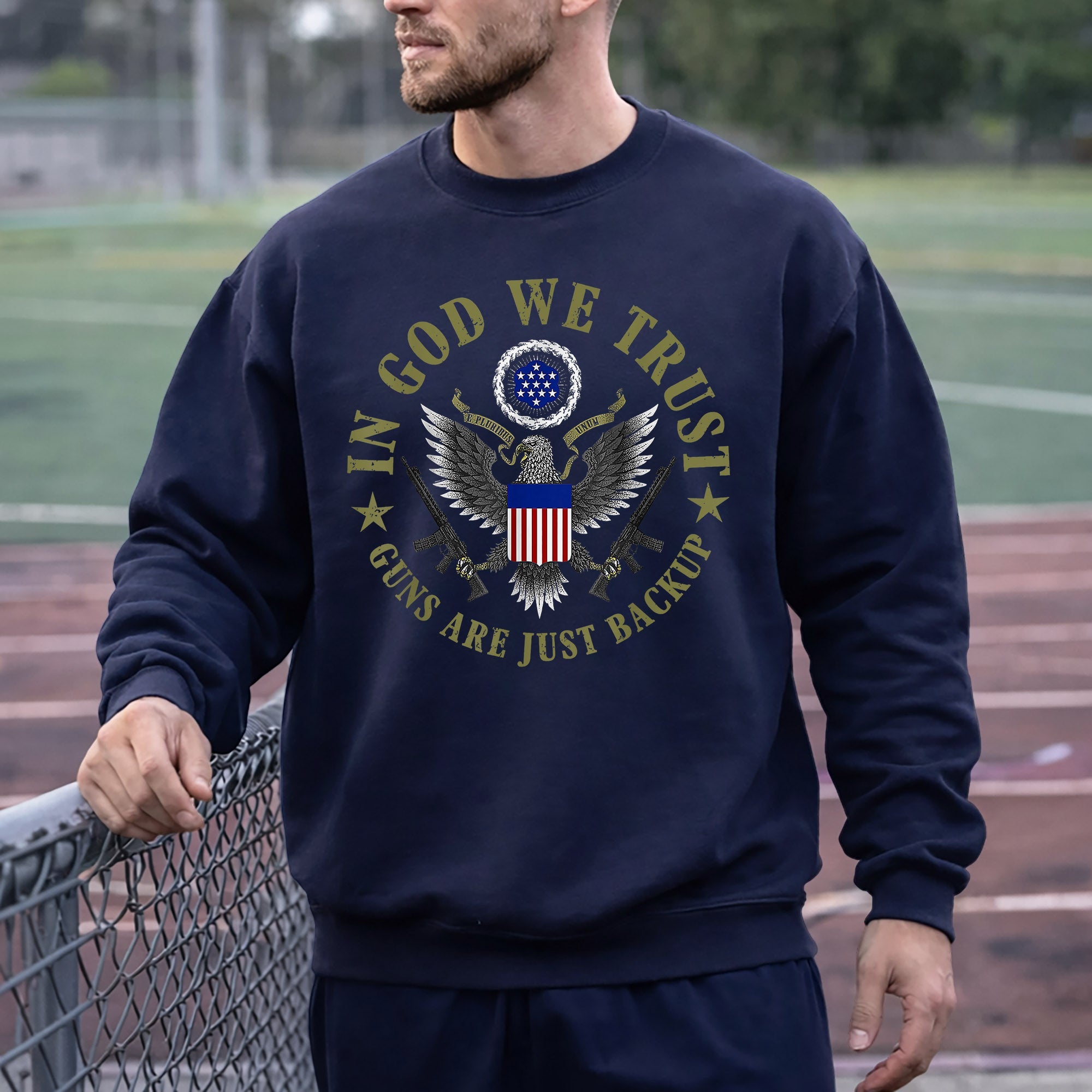 In God We Trust – Faith & Freedom – Unisex Tshirt Gildan / Tshirt Comfort / V-neck/ Hoodie / Sweatshirt