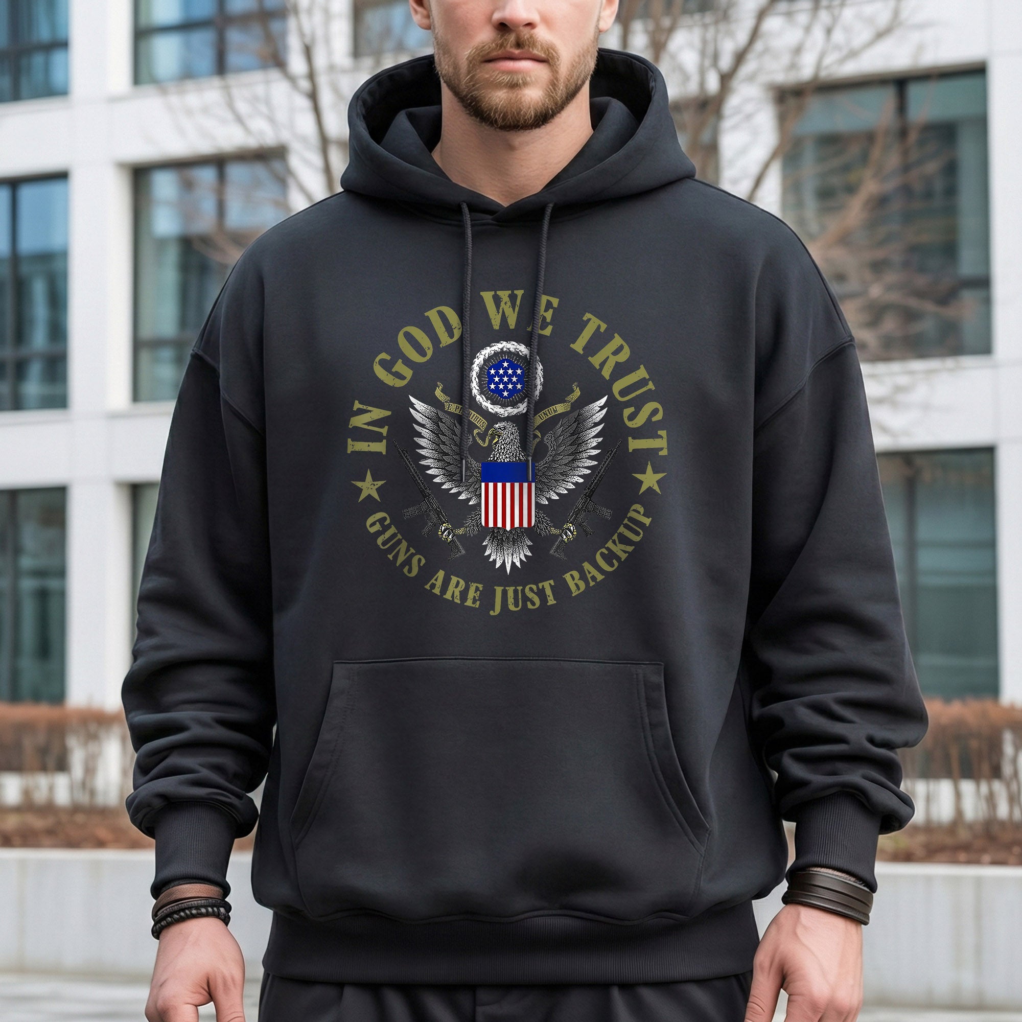 In God We Trust – Faith & Freedom – Unisex Tshirt Gildan / Tshirt Comfort / V-neck/ Hoodie / Sweatshirt