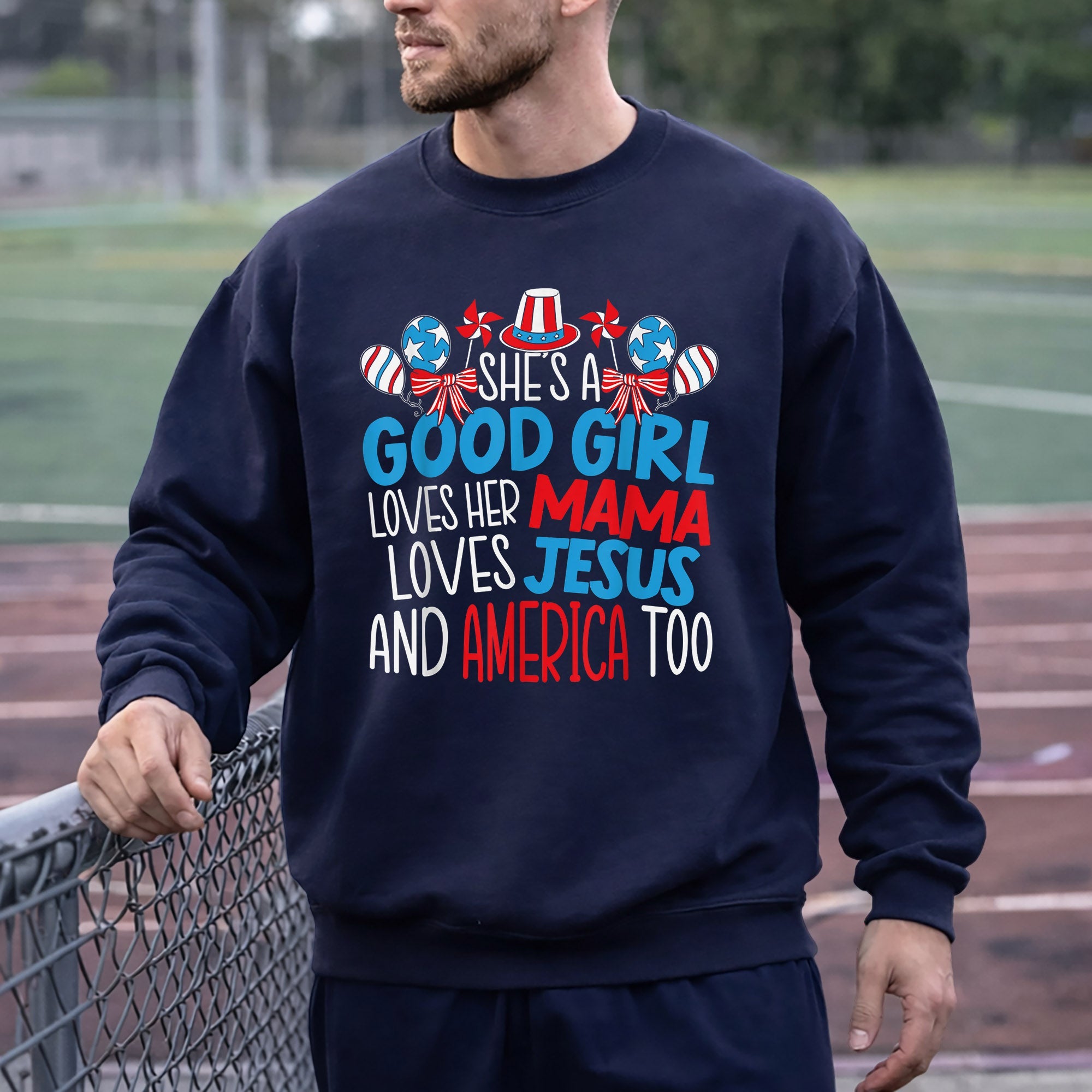 Faith Family Freedom Mama Jesus USA – USA Girl – Unisex Tshirt Gildan / Tshirt Comfort / V-neck/ Hoodie / Sweatshirt