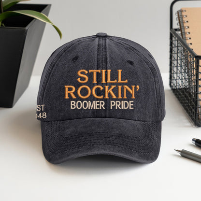 Still Rockin’ Boomer Pride Cap – Custom Year Edition