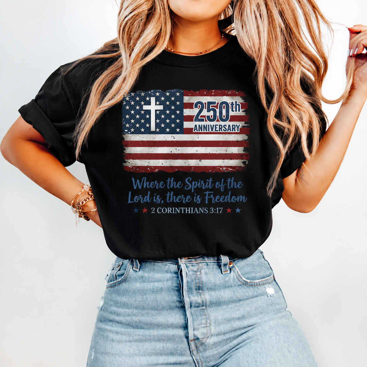 Where the Spirit of the Lord Is Freedom – Unisex Tshirt / Hoodie / Sweatshirt