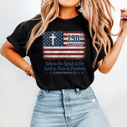 Where the Spirit of the Lord Is Freedom – Unisex Tshirt / Hoodie / Sweatshirt