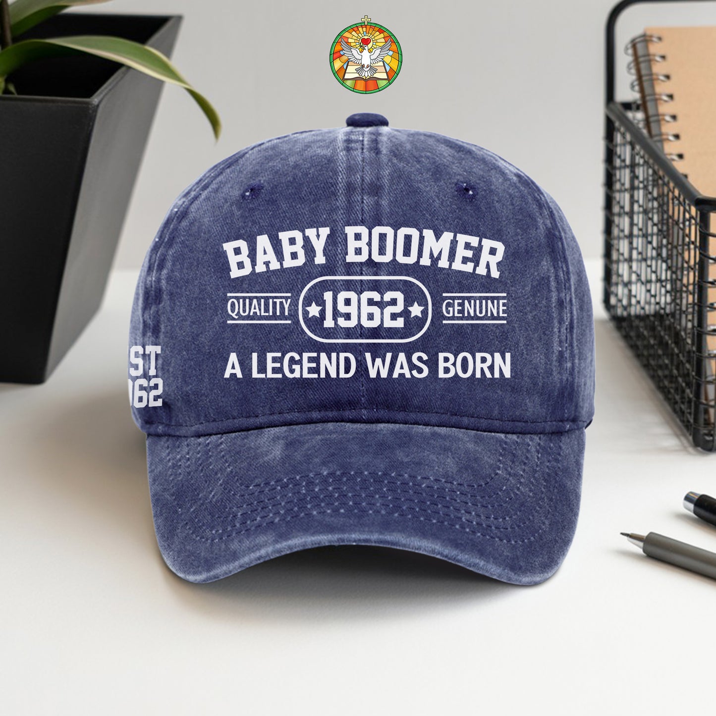 Baby Boomer Quality [Custom Year] Genuine A Legend Was Born Baseball Cap - Legendary Generation