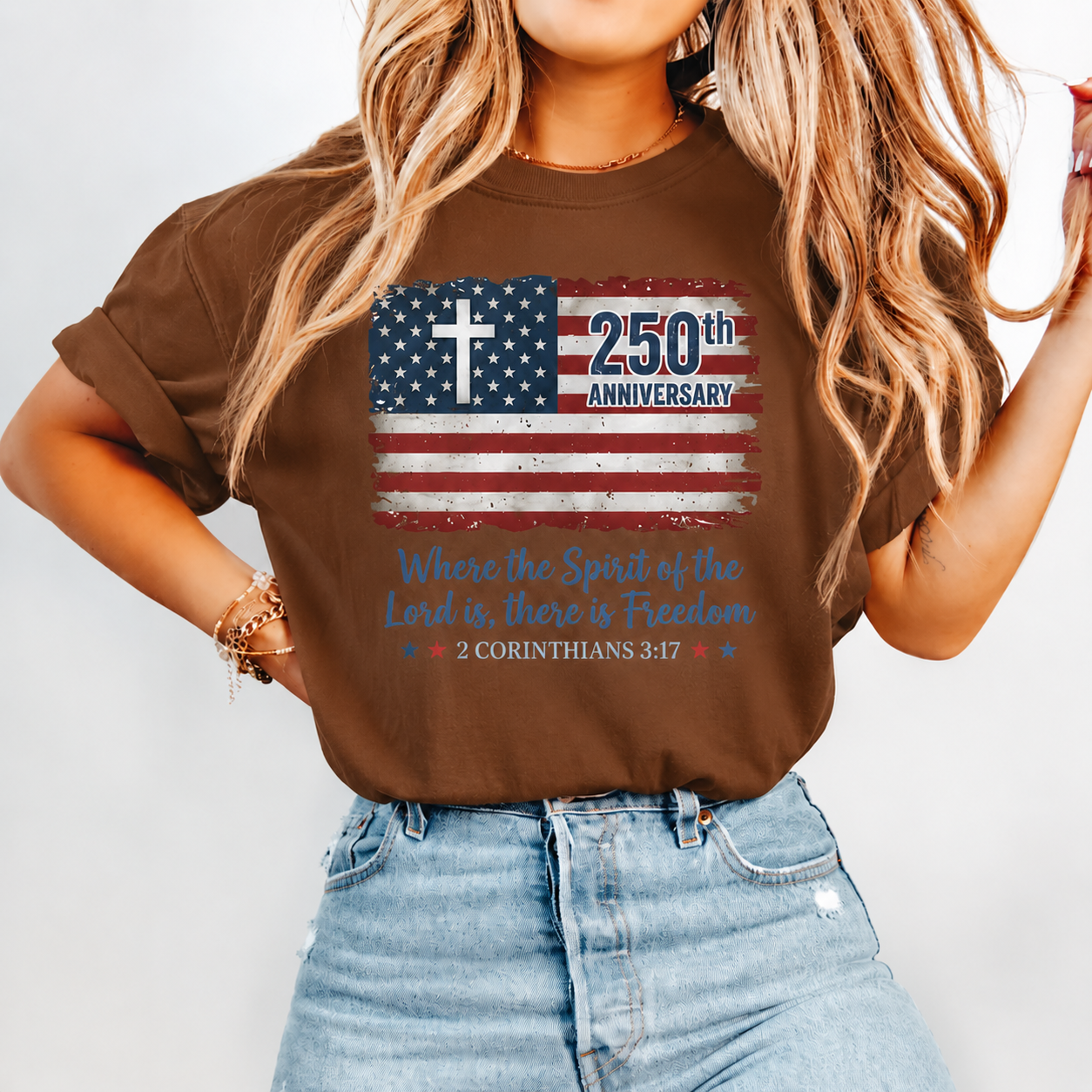 Where the Spirit of the Lord Is Freedom – Unisex Tshirt / Hoodie / Sweatshirt
