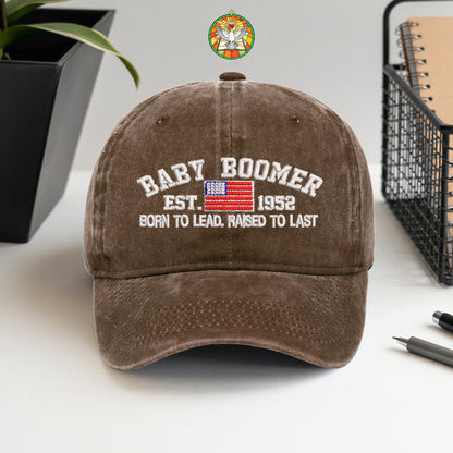 Baby Boomer Heritage Cap – Custom Year Edition