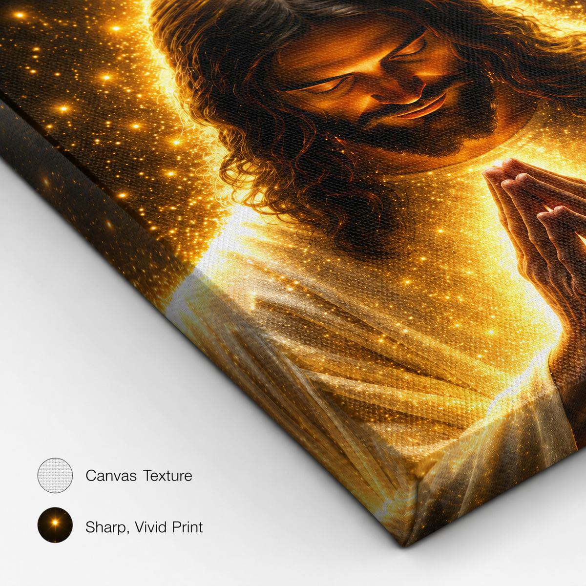 Golden Prayer Glow