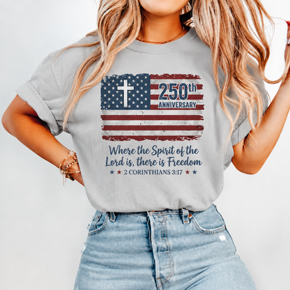 Where the Spirit of the Lord Is Freedom – Unisex Tshirt / Hoodie / Sweatshirt