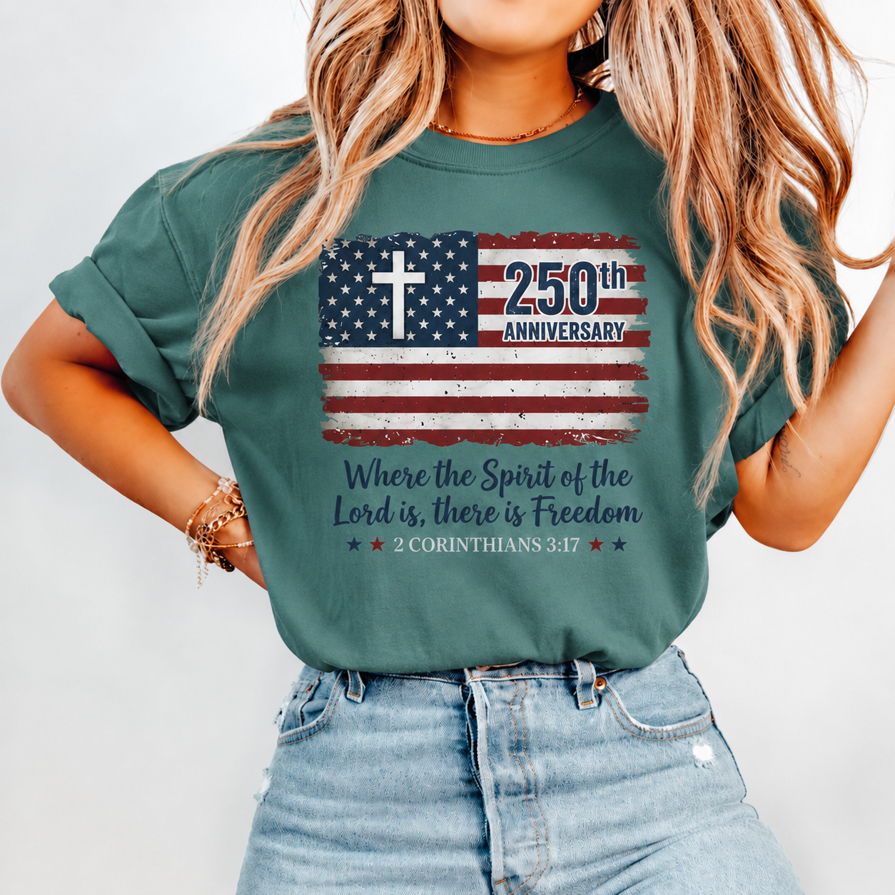 Where the Spirit of the Lord Is Freedom – Unisex Tshirt / Hoodie / Sweatshirt