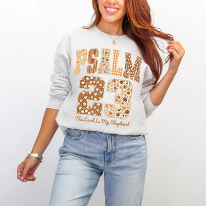 Psalm 23 - Pattern Christian - Sweatshirt