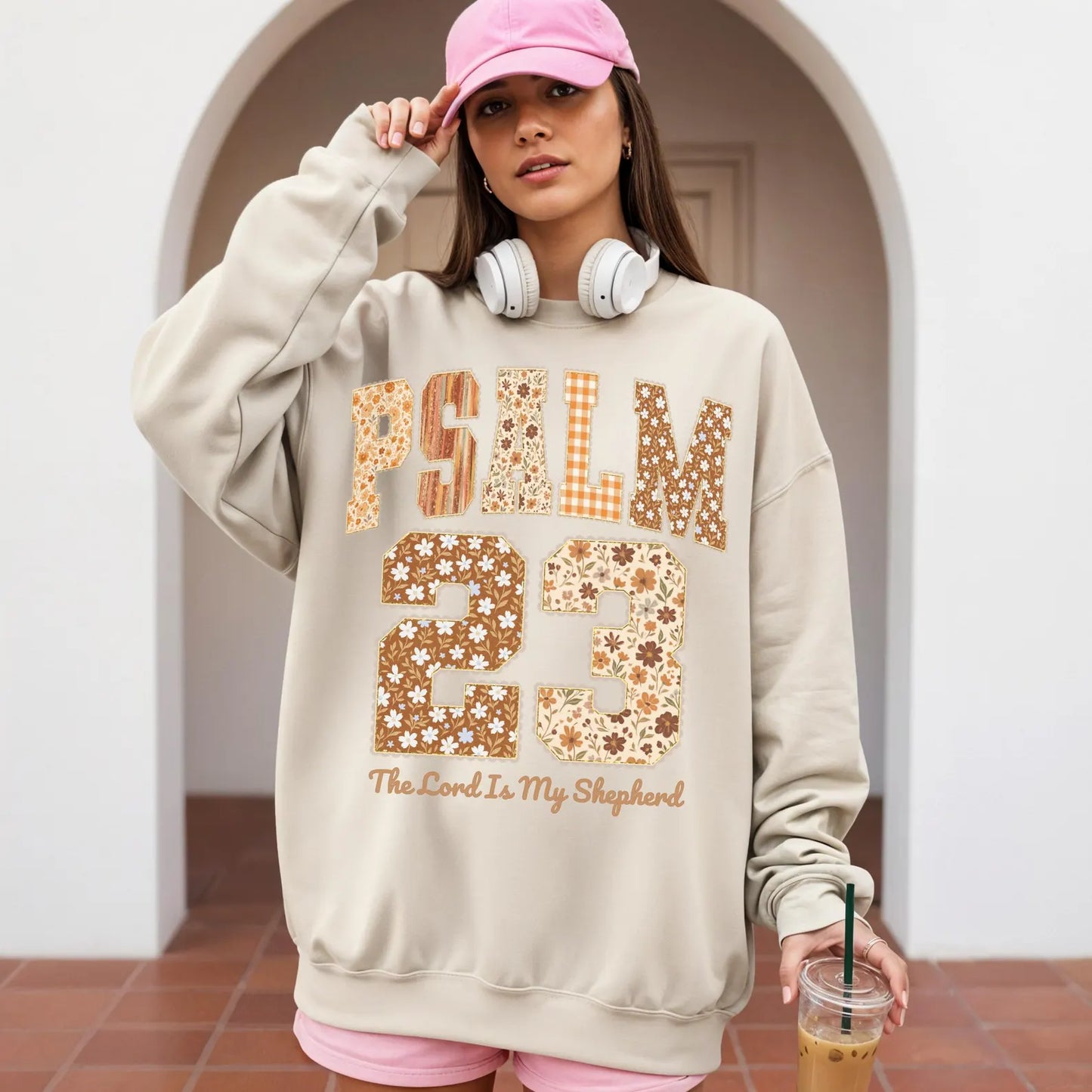 Psalm 23 - Pattern Christian - Sweatshirt