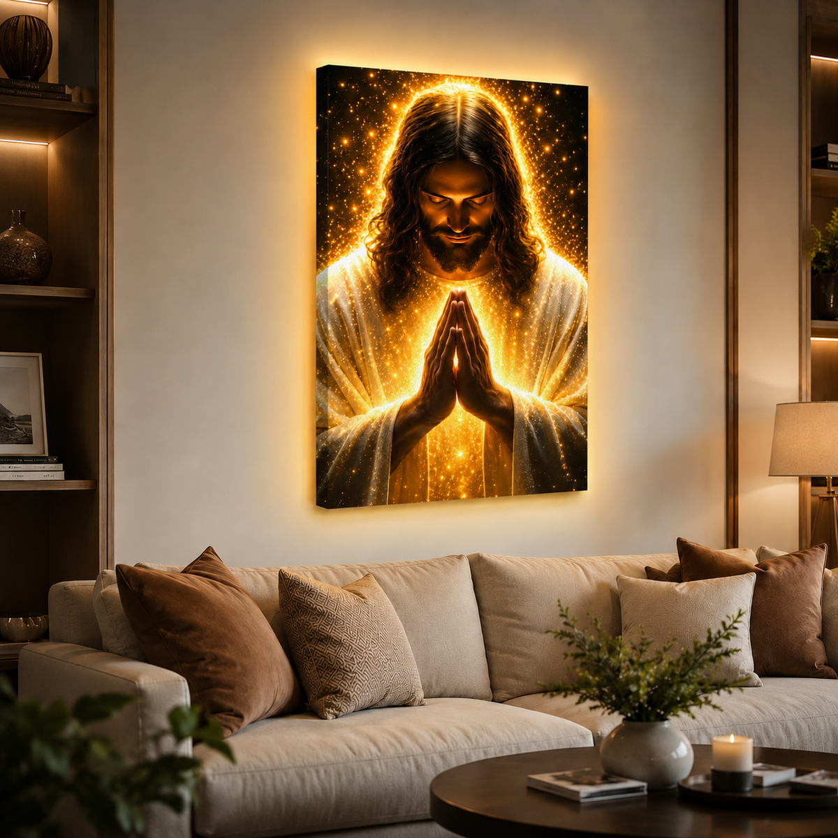 Golden Prayer Glow
