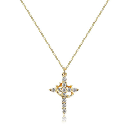 Royal Faith Cross Necklace