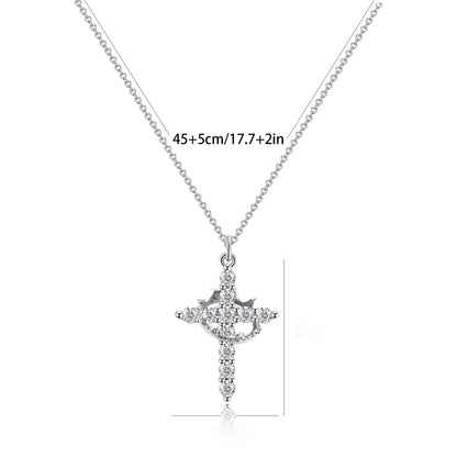 Royal Faith Cross Necklace