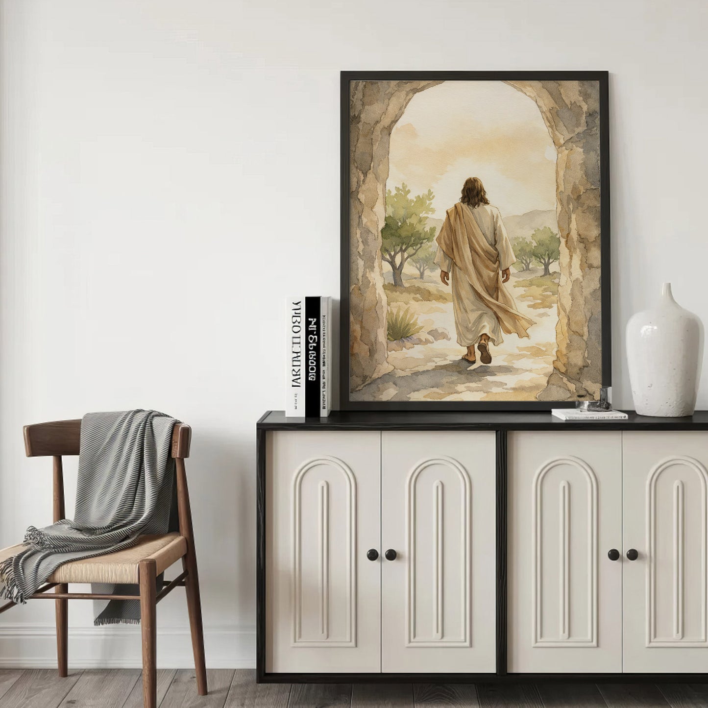 Empty Tomb Morning Poster/Canvas